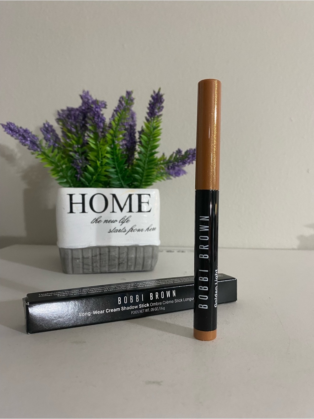 Golden Light (Multi Chrome)~ Bobbi Brown Long-Wear Cream Shadow Stick, 0.05 OZ